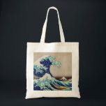 Hokusai Great Wave off Kanagawa. Vintage japanisch Tragetasche<br><div class="desc">Katsushika Hokusai "The Great Wave off Kanagawa" Tote Tasche. Vintage japanische Abbildung.</div>