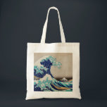 Hokusai Great Wave off Kanagawa. Vintage japanisch Tragetasche<br><div class="desc">Katsushika Hokusai "The Great Wave off Kanagawa" Tote Tasche. Vintage japanische Abbildung.</div>