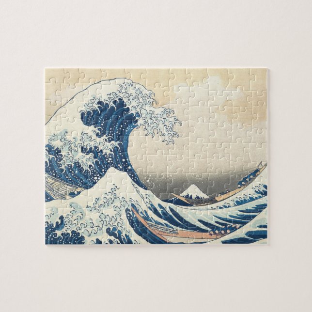 HOKUSAI Great Wave Puzzle (Horizontal)