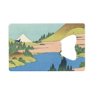 Hokusai Hakone See in der Provinz Sagami Geldbeutel Flaschenöffner