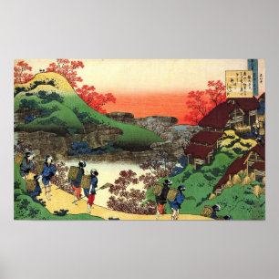 Hokusai - japanische Kunst - coole Poster