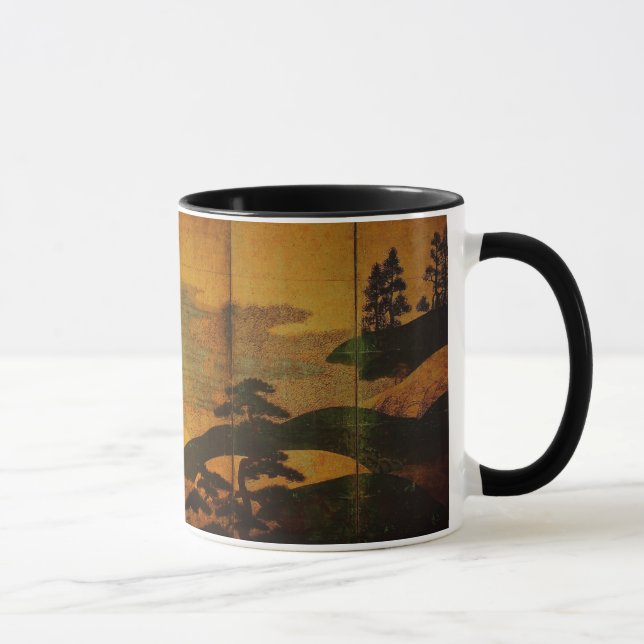 HOKUSAI Japanisches Kunstwerk Tasse (Rechts)