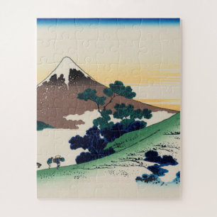 Hokusai Katsushika - Inume Pass Puzzle