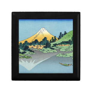 Hokusai - Mount Fuji reflektiert den Kawaguchi-See Erinnerungskiste