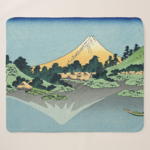 Hokusai Mount Fuji reflektiert den Kawaguchi-See Sherpadecke