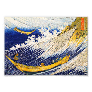 Hokusai Ocean Waves Print Fotodruck