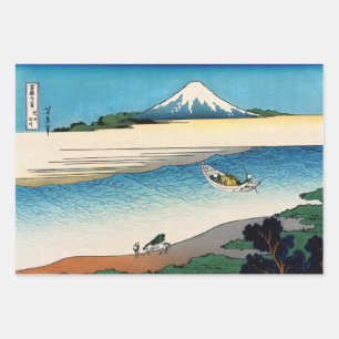 Hokusai - Tama-Fluss in der Provinz Musashi Geschenkpapier Set
