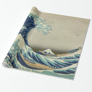 Hokusai The Great Wave off Kanagawa Gallery Geschenkpapier