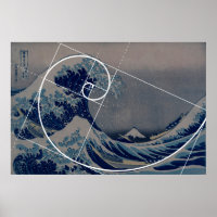 Hokusai trifft Fibonacci, Goldenes Verhältnis