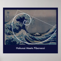 Hokusai trifft Fibonacci, Goldenes Verhältnis