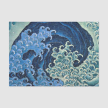 Hokusai Weibliche Welle Vintage Ozean