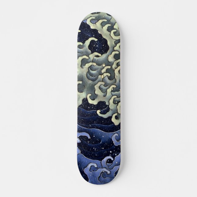 Hokusai-Welle 2 Skateboard (Vorne)