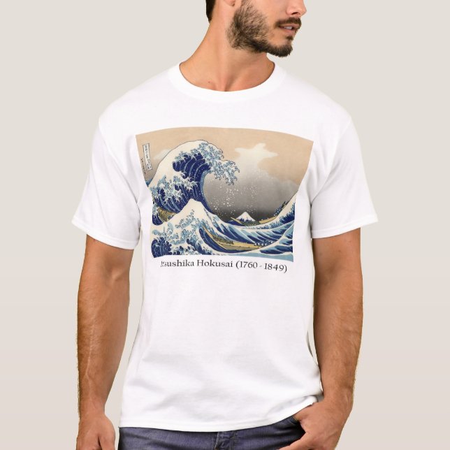 Hokusais der Fujisan T-Shirt (Vorderseite)