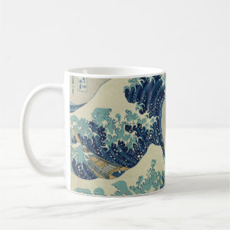 Hokusais Die große Welle vor Kanagawa Tasse