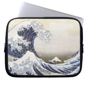 Hokusais große Welle Laptopschutzhülle