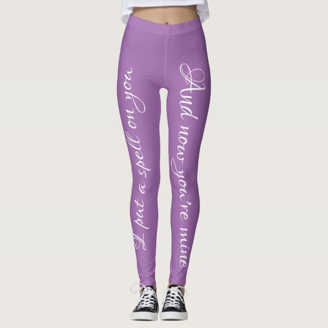 Hokuspokus-Bann-Leggings Leggings (Vorderseite)