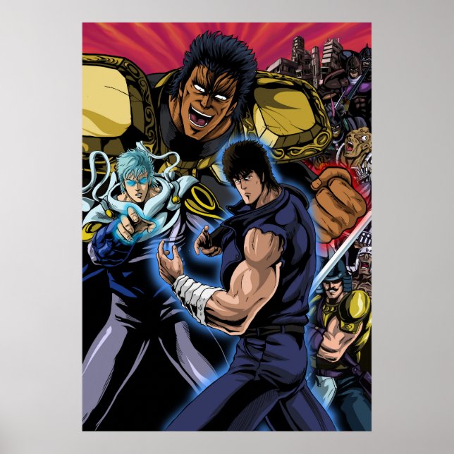 Hokuto no ken poster (Vorne)