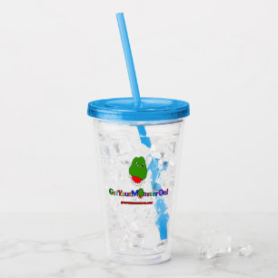 "Hol dein Monster auf"-Sippy-Cup Acryltrinkbecher