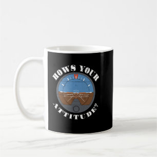 Hol deinen Attitude Funny Altitude Aviation Spaß P Kaffeetasse