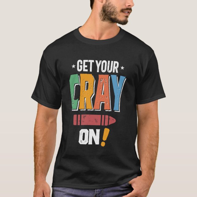 Hol deinen Cray an! T-Shirt (Vorderseite)