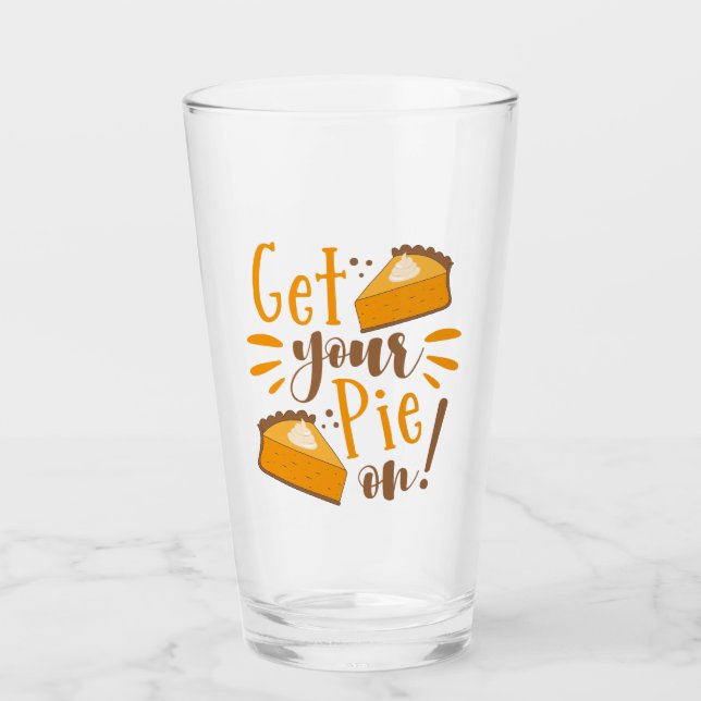 Hol deinen Kuchen an! Glas (Vorderseite)