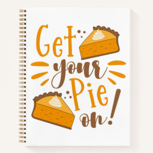 Hol deinen Kuchen an! Notizbuch