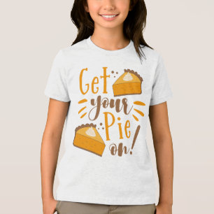 Hol deinen Kuchen an! Tri-Blend Shirt