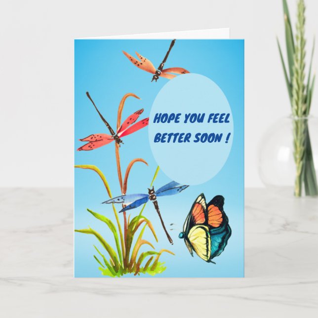 Hol dich bald! einladung (Vorderseite)