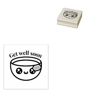 Hol dir bald einen Schüssel mit Soup Wood Art Brie Gummistempel