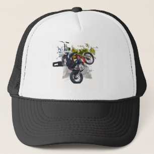Hol dir dein Gas auf dem Motocross Stunt Biker Truckerkappe