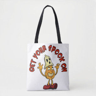 Hol dir deinen Retro-Kürbis-Maskottchen-Spook