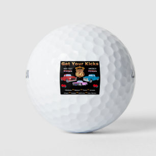 Hol dir deinen Schwanz! Route 66 T - Shirt und Ges Golfball