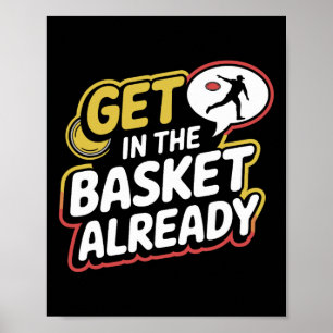 Hol dir die Sket Disc Golf Humor Apparel für Enthu Poster