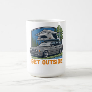 Hol dir draußen BMW E34 Touring T-Shirt | E34 Wago Kaffeetasse