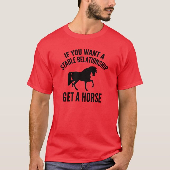 Hol dir ein Pferd T-Shirt (Vorderseite)