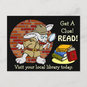 Hol dir einen Klang!  LESEN SIE! Postkarte