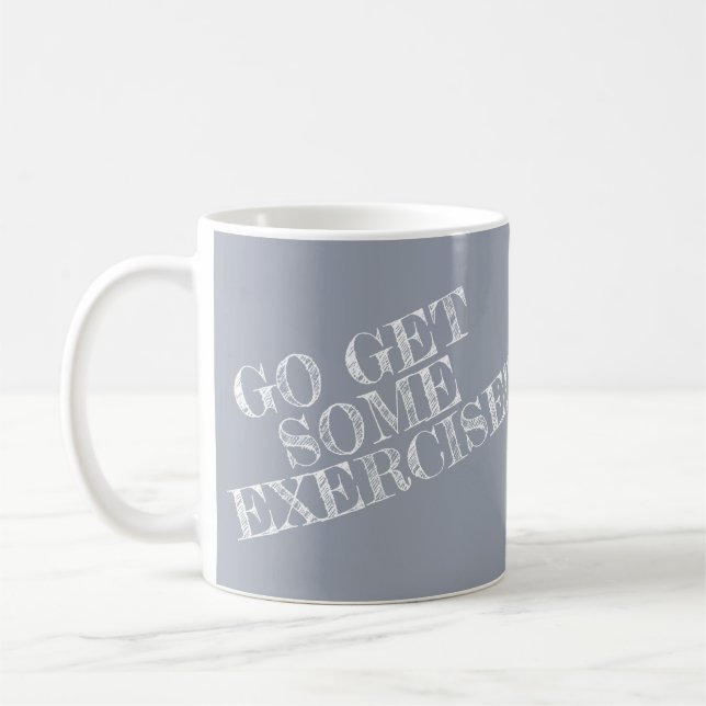 Hol dir etwas Übung! Kaffeetasse (Links)