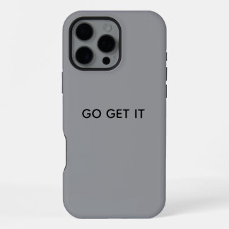 "HOL ES DIR" BRANDNEUES I PHONE 16 CASE ENTWORFEN  iPhone 16 PRO MAX HÜLLE