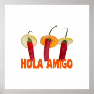 Hola Amigo Poster