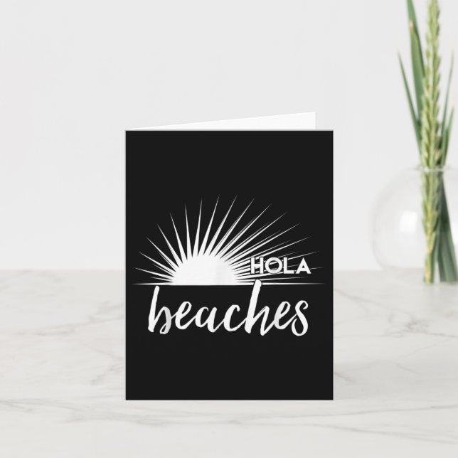 Hola Beaches _1 Karte (Vorderseite)
