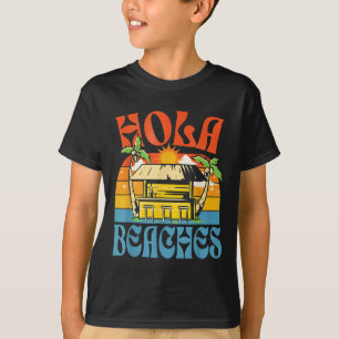 Hola Beaches Funny Aloha Beach Familienurlaub T-Shirt