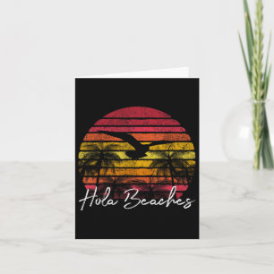 Hola Beaches Funny Beach Sun Ferien Sommer Hawai Karte