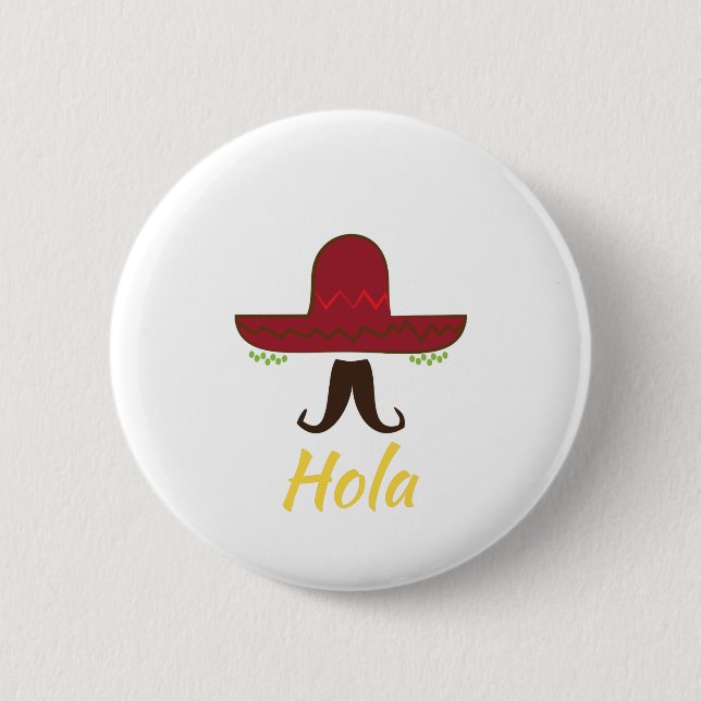 Hola Button (Vorderseite)