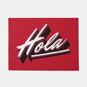 Hola-Textentwurf Fußmatte