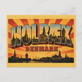 Holbæk Dänemark Kirche Postkarte