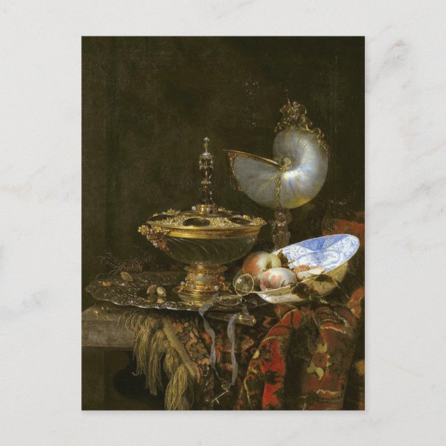 Holbein Bowl, Nautilus Cup, Goblet & Fruchtgeschir Postkarte (Vorderseite)
