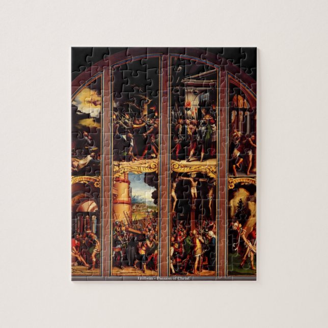 Holbein - Leidenschaft von Christus-Puzzlespiel Puzzle (Vertikal)