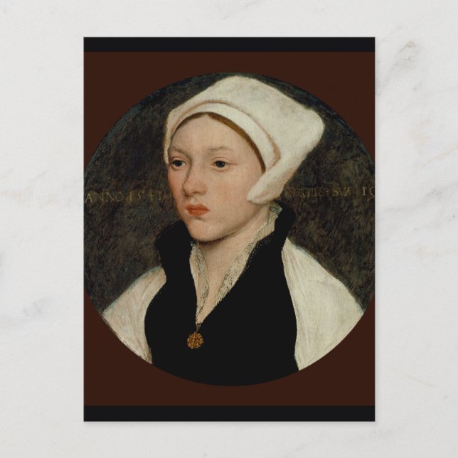 Holbein Postkarte (Vorderseite)
