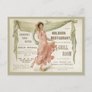 Holborn Restaurant Postkarte