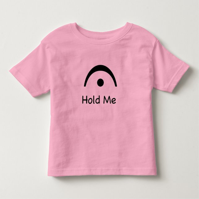 Hold Me Fermata Music Spaß Musiker Kleinkind T-shirt (Vorderseite)